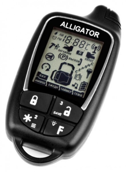 Пейджер Брелок Alligator TD-310 ЖК